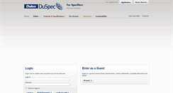Desktop Screenshot of duspec.co.nz